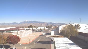 Weather camera view of Pahrump Valley HS.