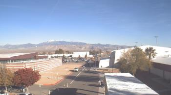 Weather camera view of Pahrump Valley HS.