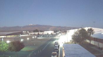 Weather camera view of Pahrump Valley HS.