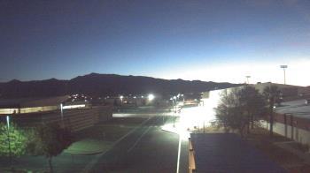 Weather camera view of Pahrump Valley HS.