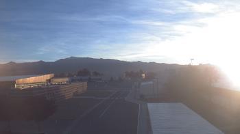 Weather camera view of Pahrump Valley HS.