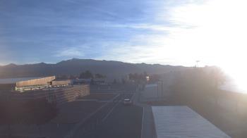Weather camera view of Pahrump Valley HS.