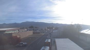 Weather camera view of Pahrump Valley HS.