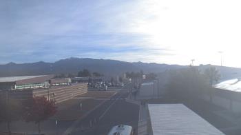Weather camera view of Pahrump Valley HS.