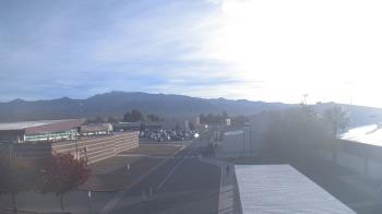 Weather camera view of Pahrump Valley HS.