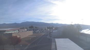 Weather camera view of Pahrump Valley HS.