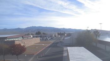 Weather camera view of Pahrump Valley HS.