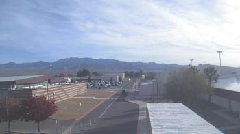 Weather camera view of Pahrump Valley HS.