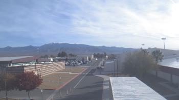 Weather camera view of Pahrump Valley HS.