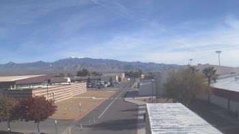 Weather camera view of Pahrump Valley HS.