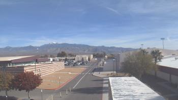 Weather camera view of Pahrump Valley HS.
