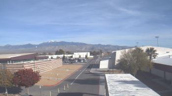 Weather camera view of Pahrump Valley HS.