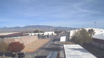 Weather camera view of Pahrump Valley HS.