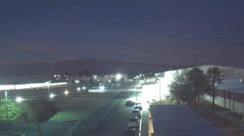 Weather camera view of Pahrump Valley HS.