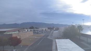 Weather camera view of Pahrump Valley HS.