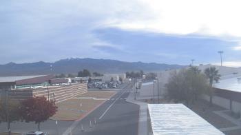 Weather camera view of Pahrump Valley HS.