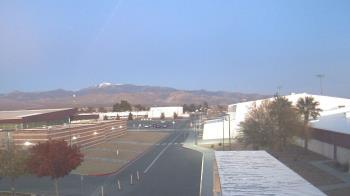 Weather camera view of Pahrump Valley HS.