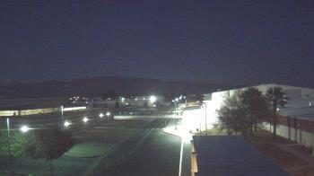 Weather camera view of Pahrump Valley HS.