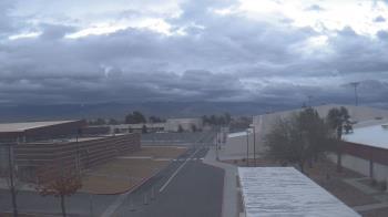 Weather camera view of Pahrump Valley HS.