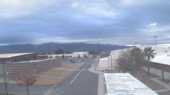 Weather camera view of Pahrump Valley HS.