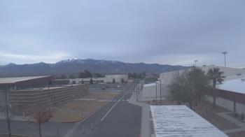 Weather camera view of Pahrump Valley HS.