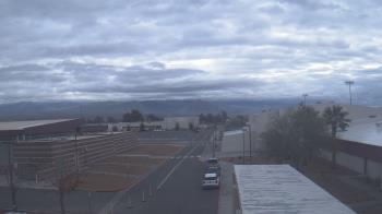 Weather camera view of Pahrump Valley HS.