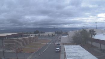 Weather camera view of Pahrump Valley HS.