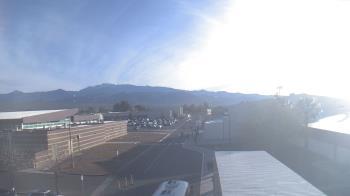 Weather camera view of Pahrump Valley HS.