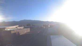 Weather camera view of Pahrump Valley HS.