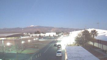 Weather camera view of Pahrump Valley HS.