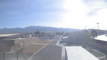 Weather camera view of Pahrump Valley HS.