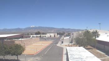 Weather camera view of Pahrump Valley HS.