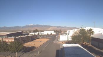 Weather camera view of Pahrump Valley HS.