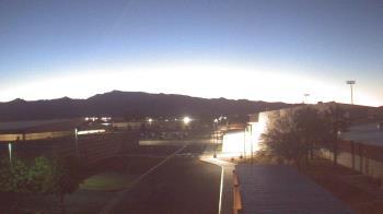 Weather camera view of Pahrump Valley HS.