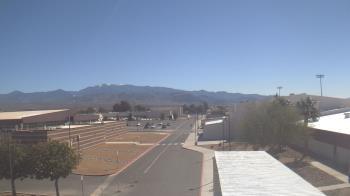 Weather camera view of Pahrump Valley HS.