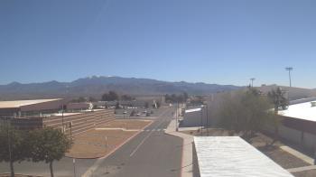 Weather camera view of Pahrump Valley HS.