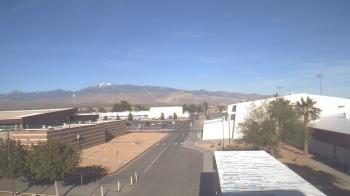 Weather camera view of Pahrump Valley HS.