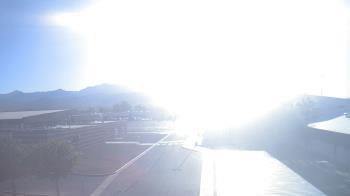 Weather camera view of Pahrump Valley HS.