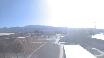 Weather camera view of Pahrump Valley HS.