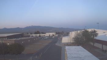 Weather camera view of Pahrump Valley HS.