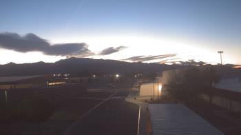 Weather camera view of Pahrump Valley HS.