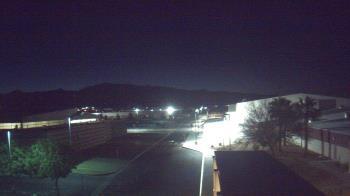 Weather camera view of Pahrump Valley HS.