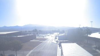Weather camera view of Pahrump Valley HS.