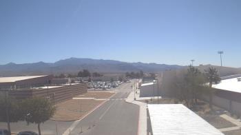 Weather camera view of Pahrump Valley HS.