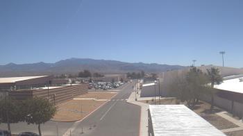 Weather camera view of Pahrump Valley HS.