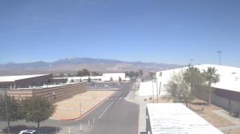 Weather camera view of Pahrump Valley HS.