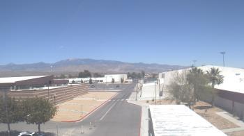 Weather camera view of Pahrump Valley HS.