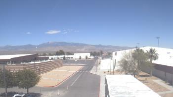 Weather camera view of Pahrump Valley HS.