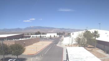 Weather camera view of Pahrump Valley HS.