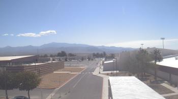 Weather camera view of Pahrump Valley HS.